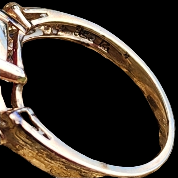 Sterling silver gold vermeil 1.97 pink sapphire relios Carolyn Pollack s… - Picture 5 of 8